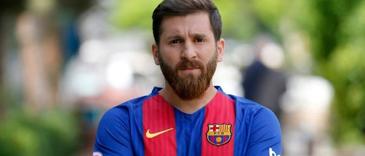 El doble de Leo Messi