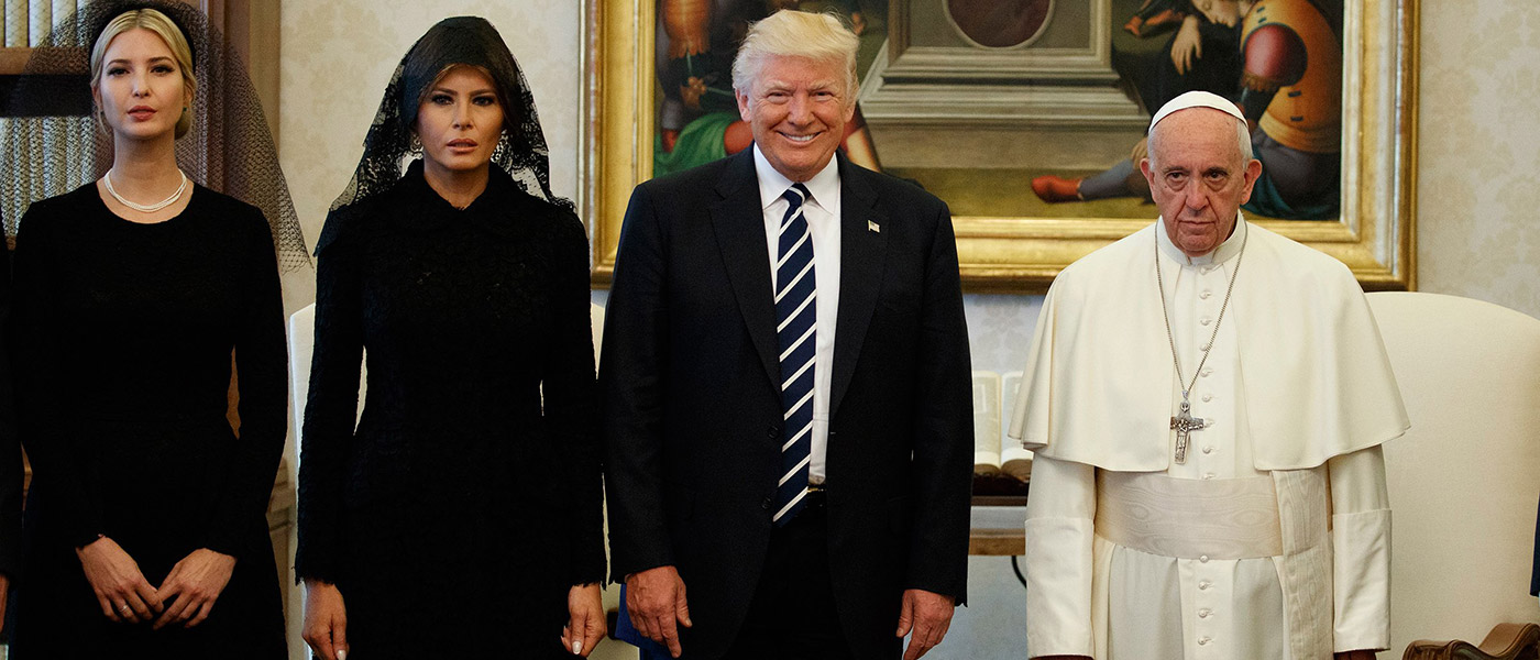 Los Trump y el Papa