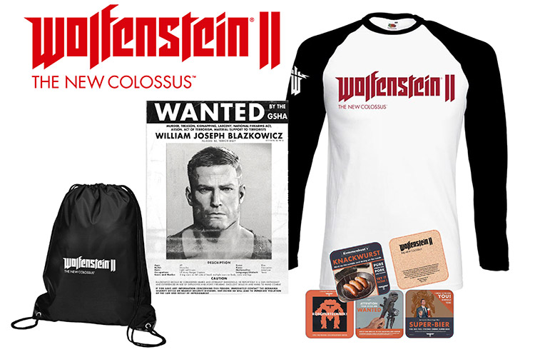 "Wolfenstein II: The New Colossus" merchandising