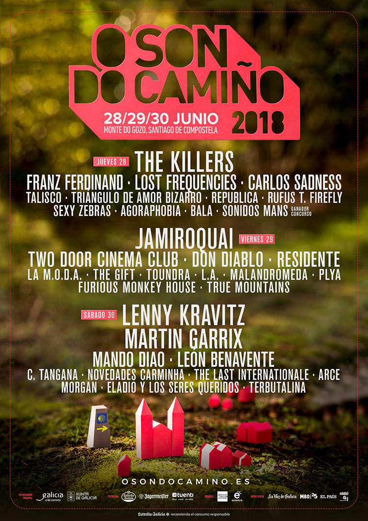 O Son do Camiño 2018 (cartel)
