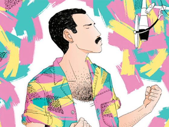 "Freddie Mercury" de Alfonso Casas