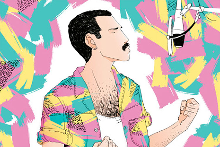 "Freddie Mercury" de Alfonso Casas