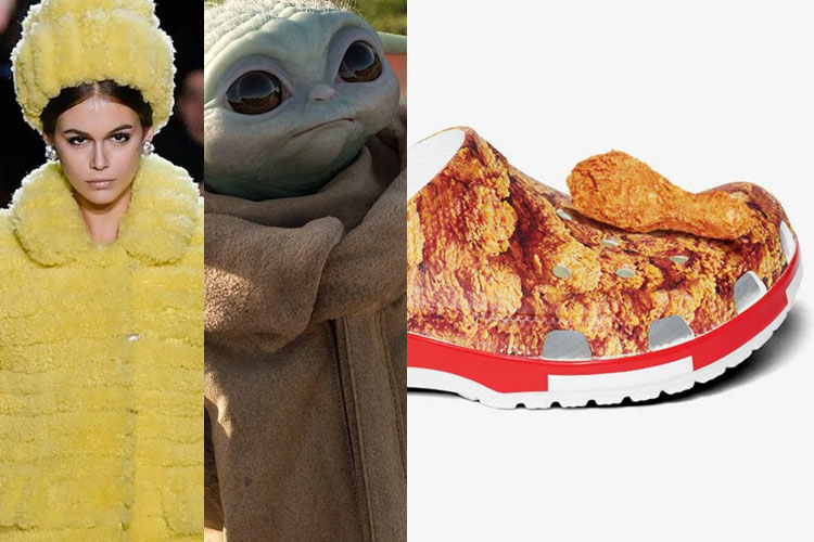 DOWN: Marc Jacobs, Baby Yoda, Crocs x KFC