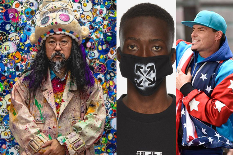 DOWN: Takashi Murakami, Off-White, Vanilla Ice...