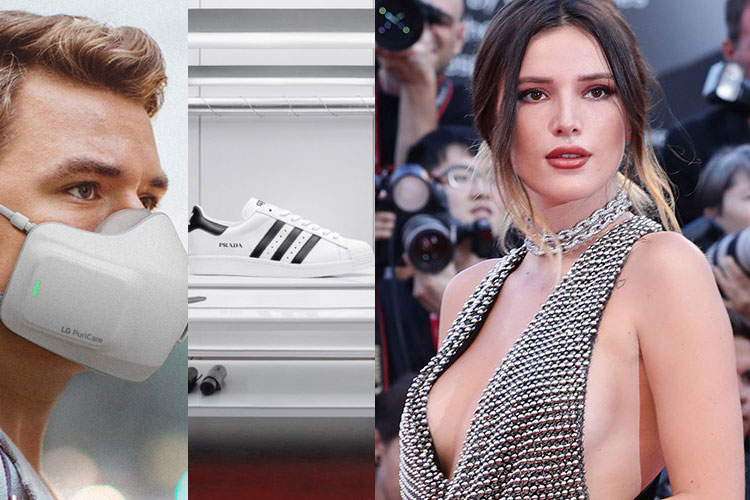 DOWNS: LG, Prada x adidas, Bella Thorne...