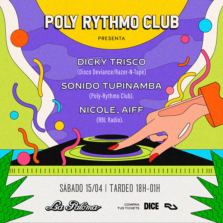 Poly-Rythmo Club (cartel)