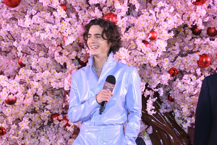 Timothée Chalamet x Prada @ Wonka